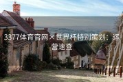 3377体育官网×世界杯特别策划：运营速查