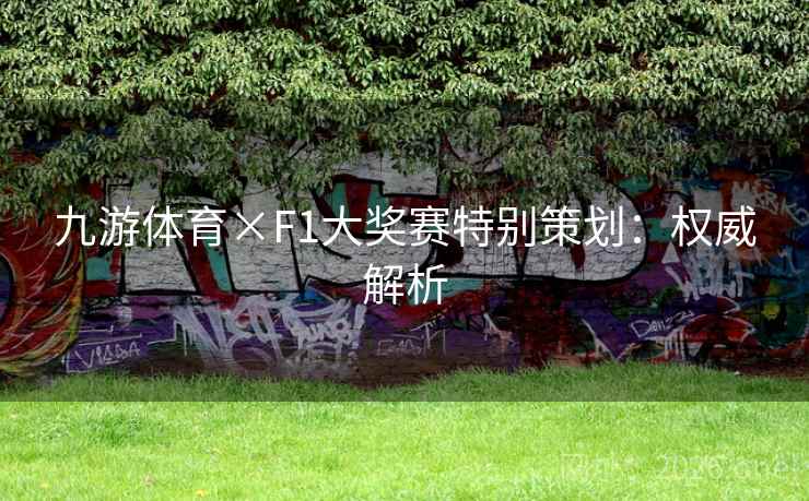 九游体育×F1大奖赛特别策划:权威解析 九游体育×F1大奖赛特别策划:权威解析