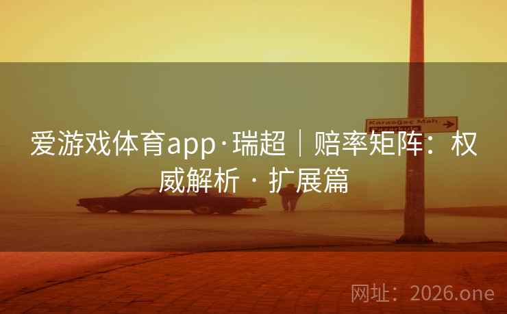 爱游戏体育app·瑞超｜赔率矩阵：权威解析 · 扩展篇